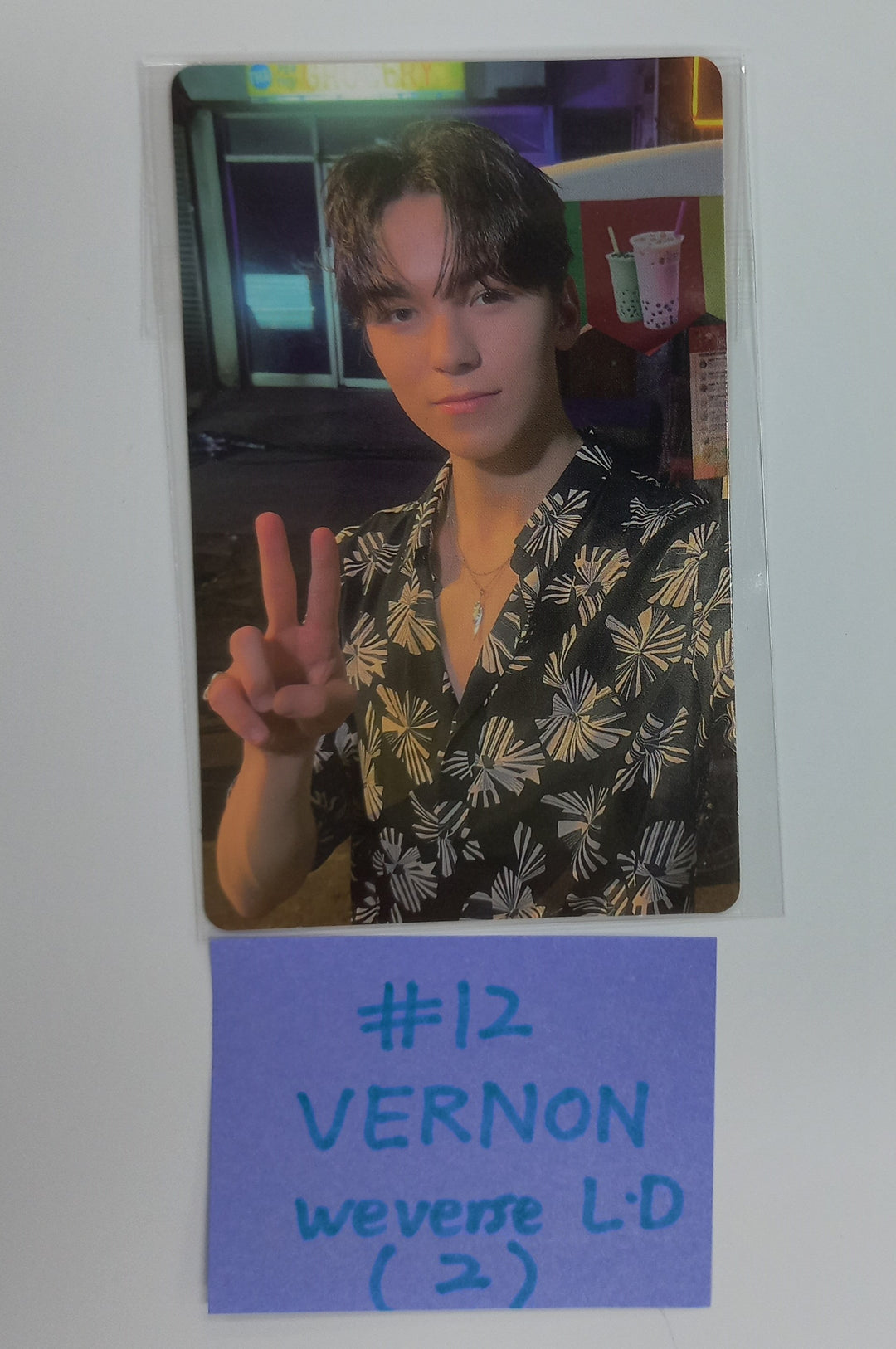 SEVENTEEN "SPILL THE FEELS" - Weverse Shop Lucky Draw Event Photocard [24.10.23]