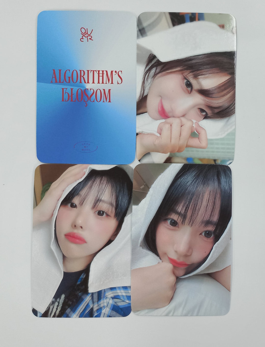 QWER "Algorithm's Blossom" - Dear My Muse Fansign Event Winner Photocard [24.10.23]