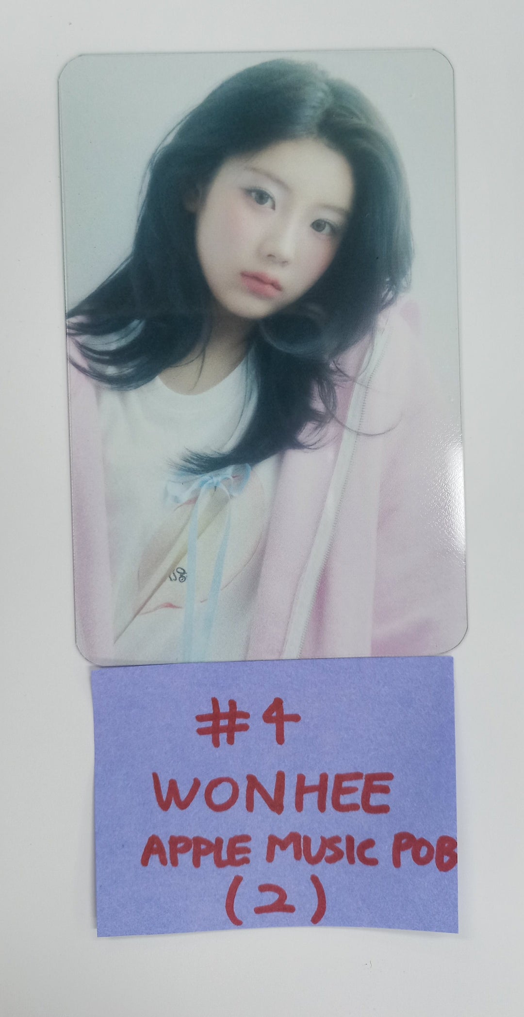 ILLIT "I’LL LIKE YOU" - Apple Music Pre-Order Benefit Transparent Photocard [GLLIT Ver.] [24.10.23]