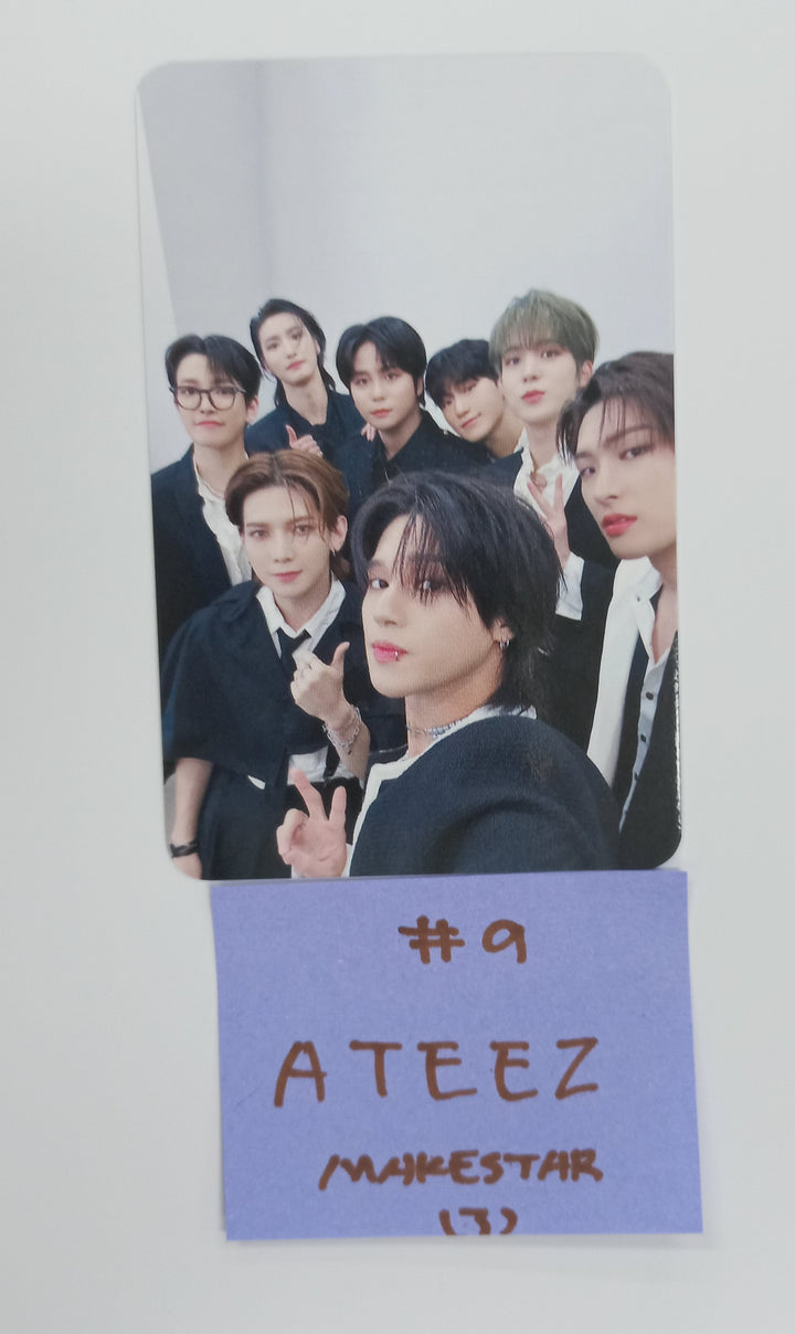 Ateez "GOLDEN HOUR : Part.1" WORK TO LIVE VER - Makestar Event Photocard Round 2 [24.10.23]