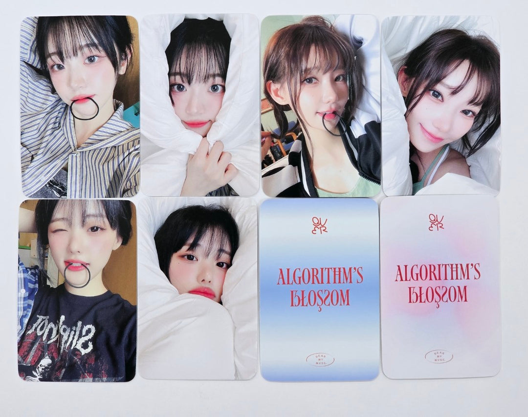 QWER "Algorithm's Blossom" - Dear My Muse Fansign Event Photocard Round 3 [24.10.23]