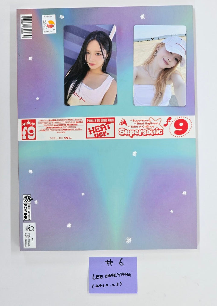 Fromis_9 "SuperSonic" - Hand Autographed(Signed) Album [24.10.23]