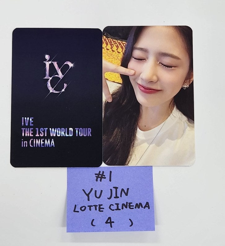 IVE THE 1st WORLD TOUR in CINEMA - Lottecinema Event Photocard [24.10.23]