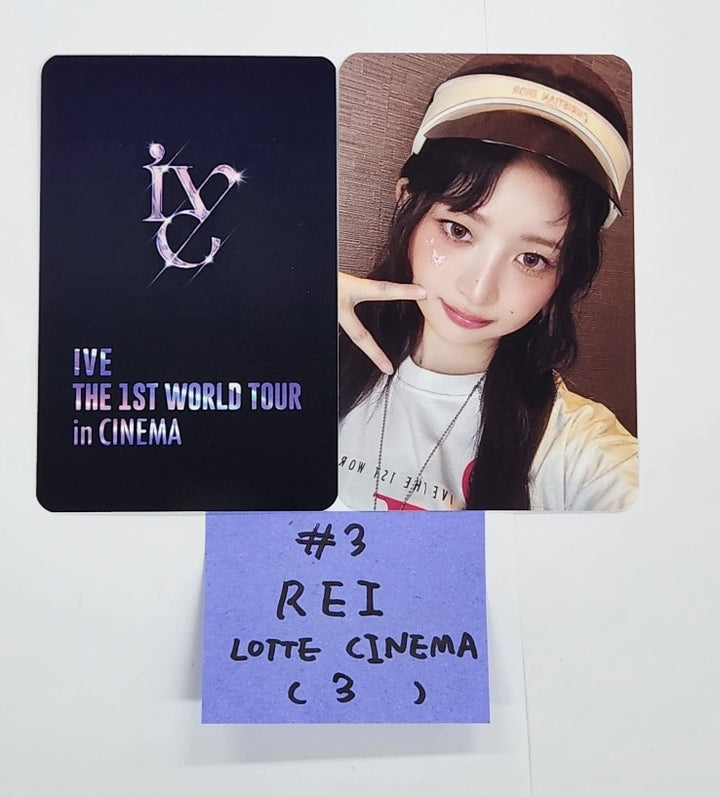 IVE THE 1st WORLD TOUR in CINEMA - Lottecinema Event Photocard [24.10.23]