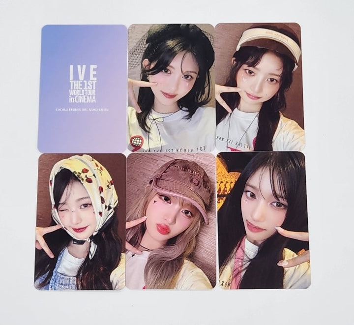 IVE THE 1st WORLD TOUR in CINEMA - Lottecinema Event Photocard [24.10.23]