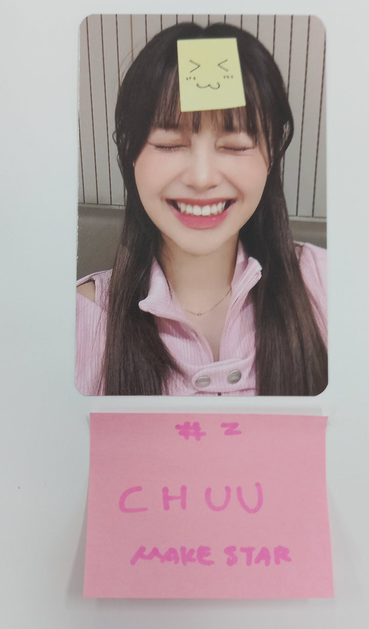 CHUU "Strawberry Rush" - Makestar Fansign Event Photocard Round 2 [24.10.24]