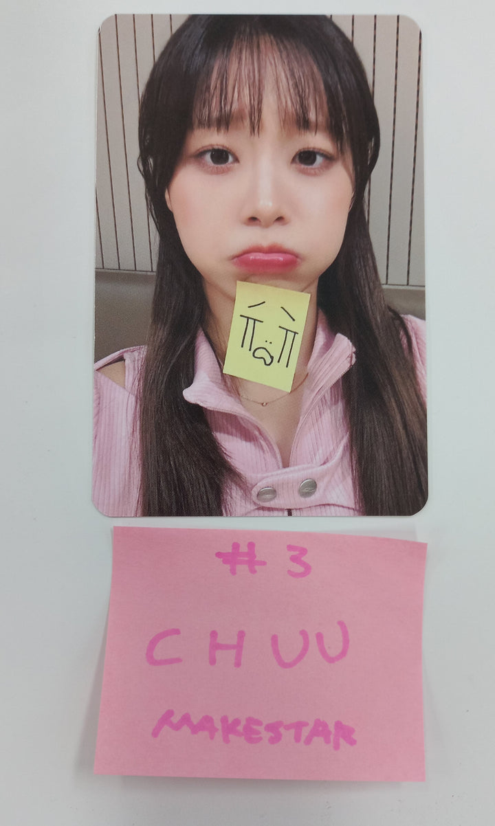 CHUU "Strawberry Rush" - Makestar Fansign Event Photocard Round 2 [24.10.24]