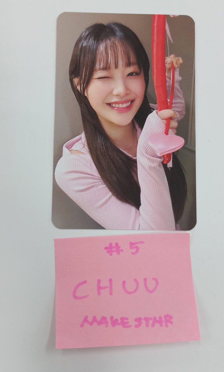 CHUU "Strawberry Rush" - Makestar Fansign Event Photocard Round 2 [24.10.24]