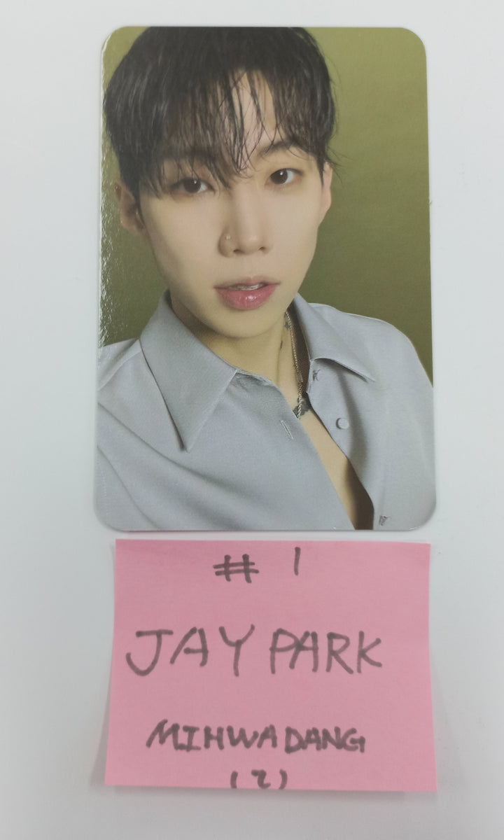 JAY PARK "THE ONE YOU WANTED" - Mihwadang Fansign Event Photocard [24.10.24]