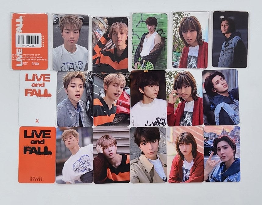 Xdinary Heroes "LIVE and FALL" - [JYP Shop, Blue Dream Media, Music Plant] Pre-Order Benefit Photocard [24.10.24]