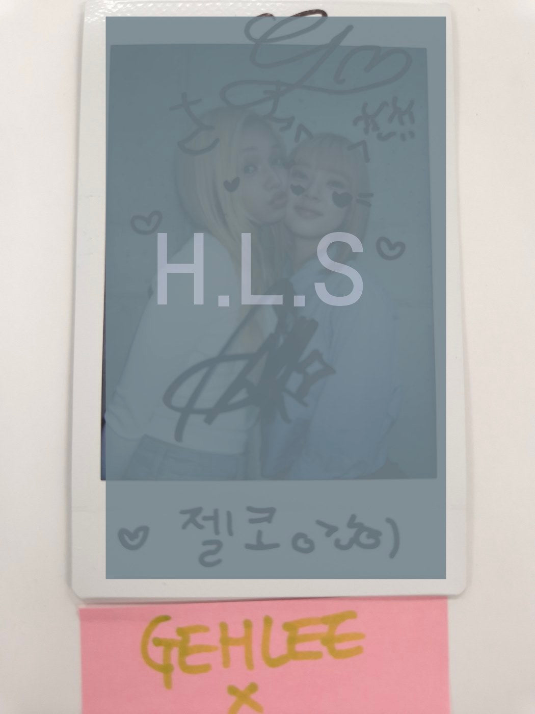 GEHLEE X KOTOKO (Of UNIS) 'CURIOUS' - Hand Autographed(Signed) Polaroid [24.10.24]