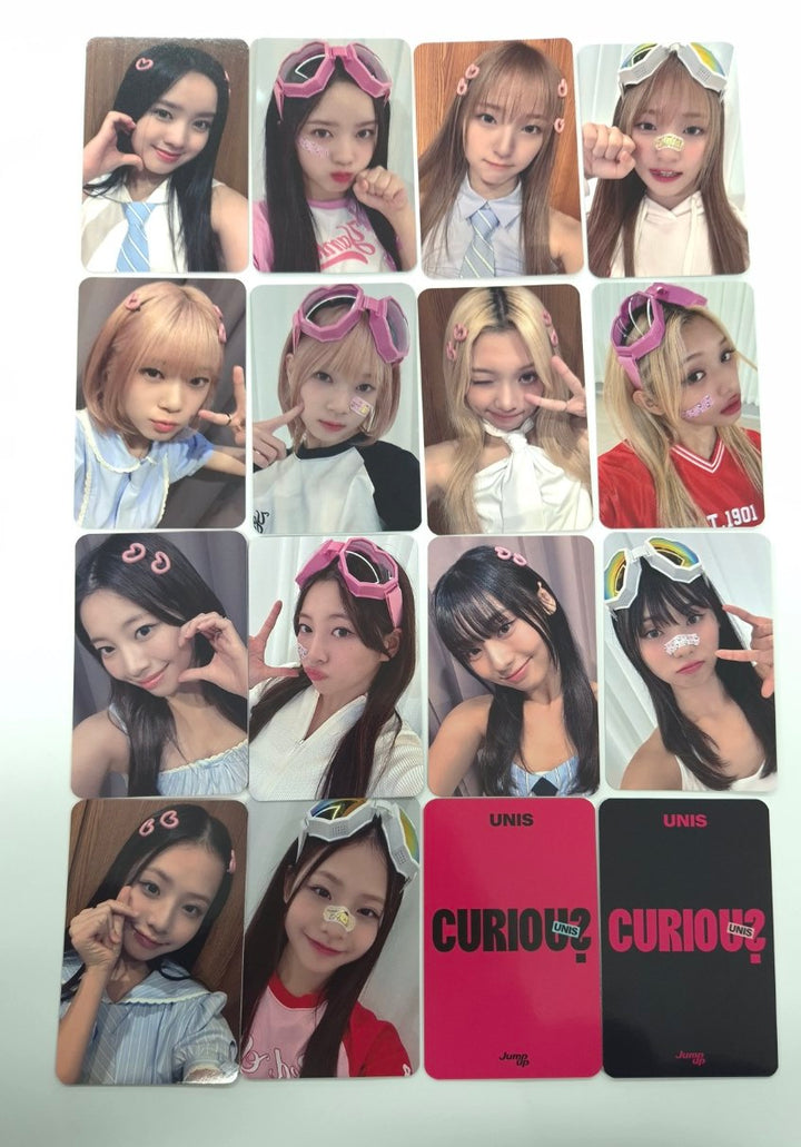 UNIS 'CURIOUS' - Jump Up Fansign Event Photocard Round 2 [24.10.24]