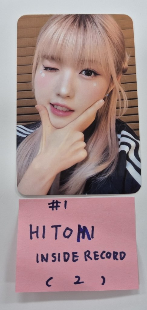 SAY MY NAME "SAY MY NAME" - Inside Record Fansign Event Photocard [24.10.24]