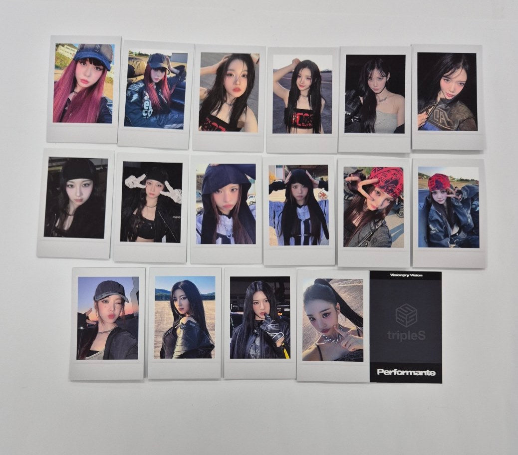 TripleS Visionary Vision "Performante" - Apple Music Pre-Order Benefit Photocard [24.10.24]