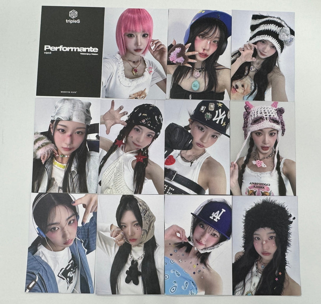 TripleS Visionary Vision "Performante" - Who's Fan Cafe Lucky Draw Event Postcard [24.10.24]