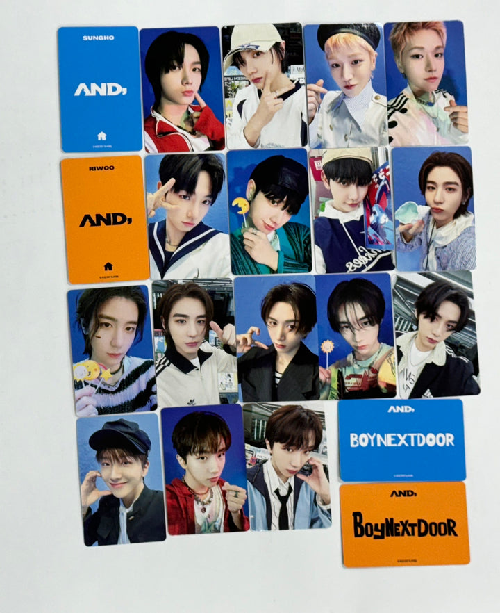 Boynextdoor ""AND," JAPAN DEBUT SINGLE - Official Photocard [24.10.25]