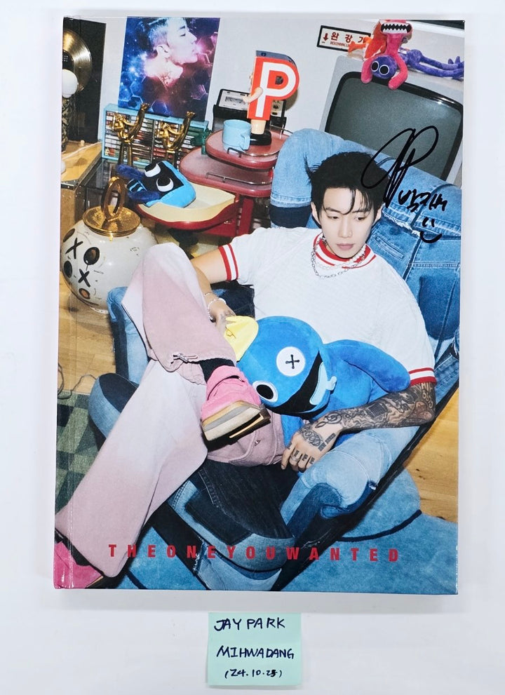 JAY PARK "THE ONE YOU WANTED" - Hand Autographed(Signed) Album [24.10.25]