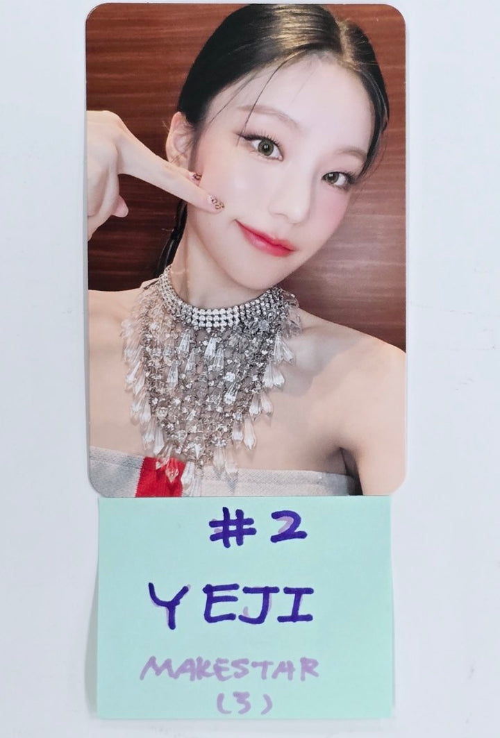 ITZY "Gold" - Makestar Fansign Event Photocard [24.10.25]