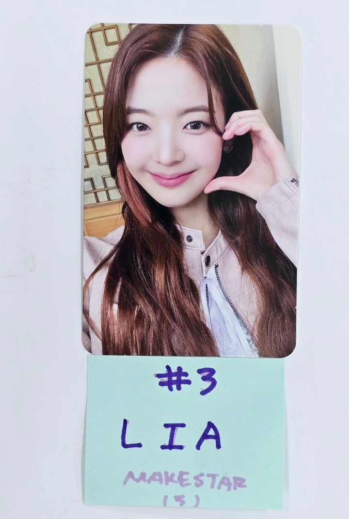 ITZY "Gold" - Makestar Fansign Event Photocard [24.10.25]