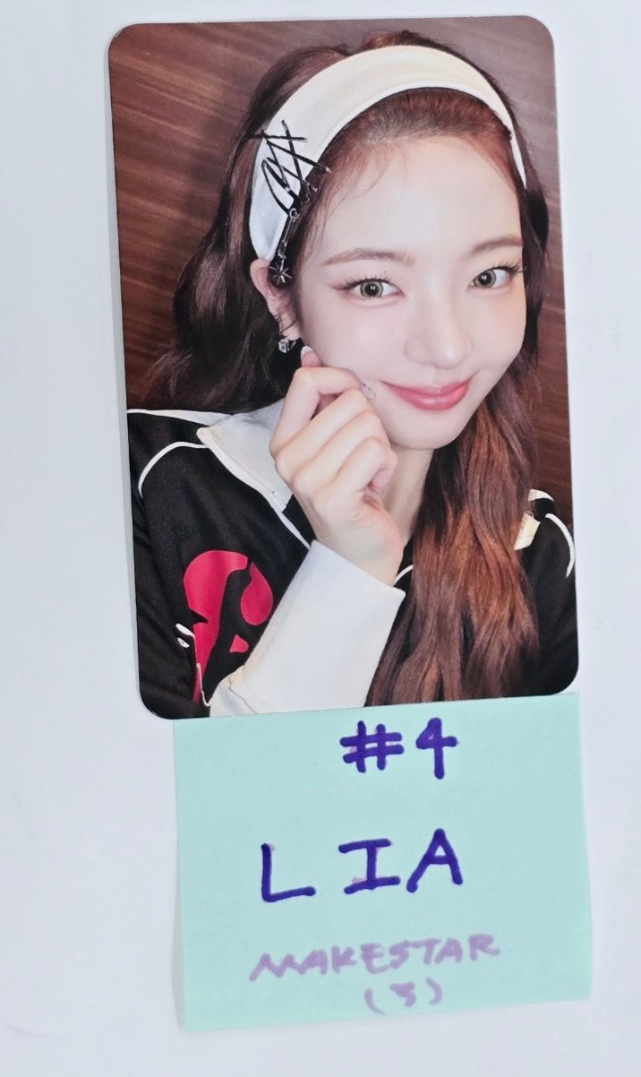 ITZY "Gold" - Makestar Fansign Event Photocard [24.10.25]