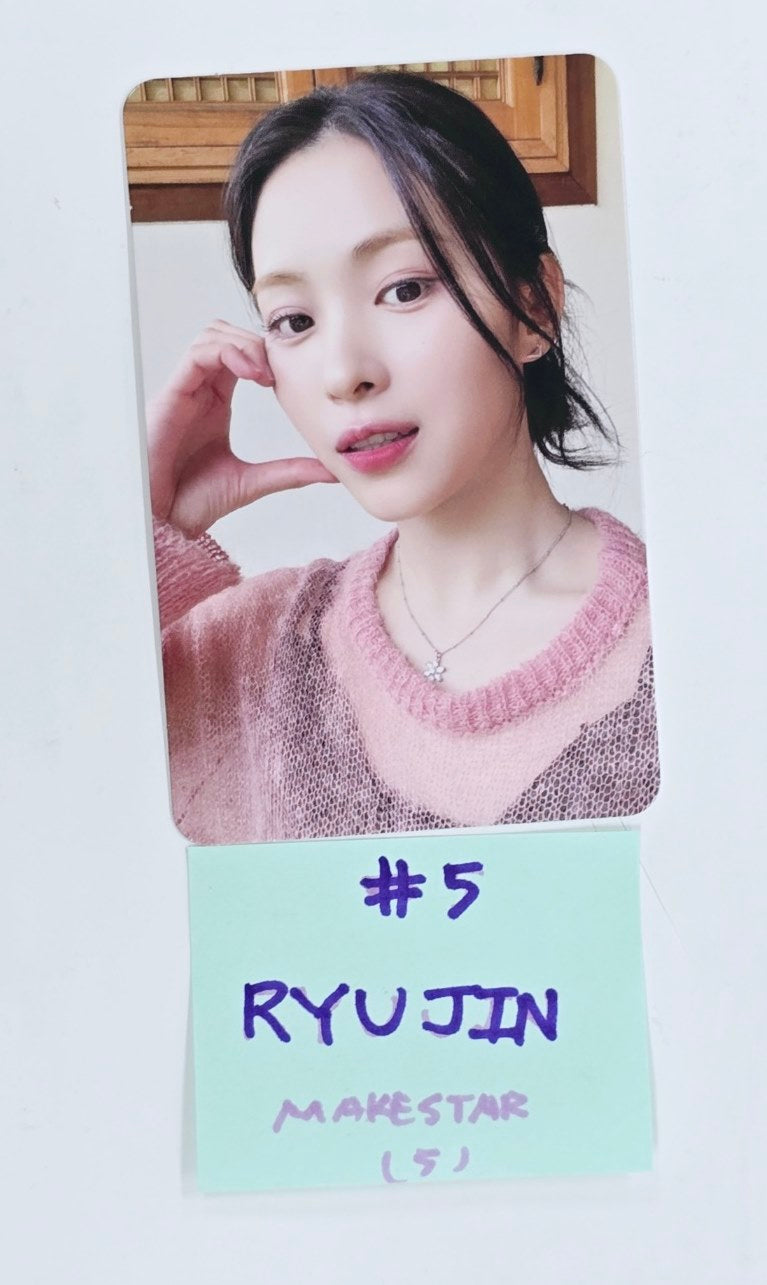 ITZY "Gold" - Makestar Fansign Event Photocard [24.10.25]