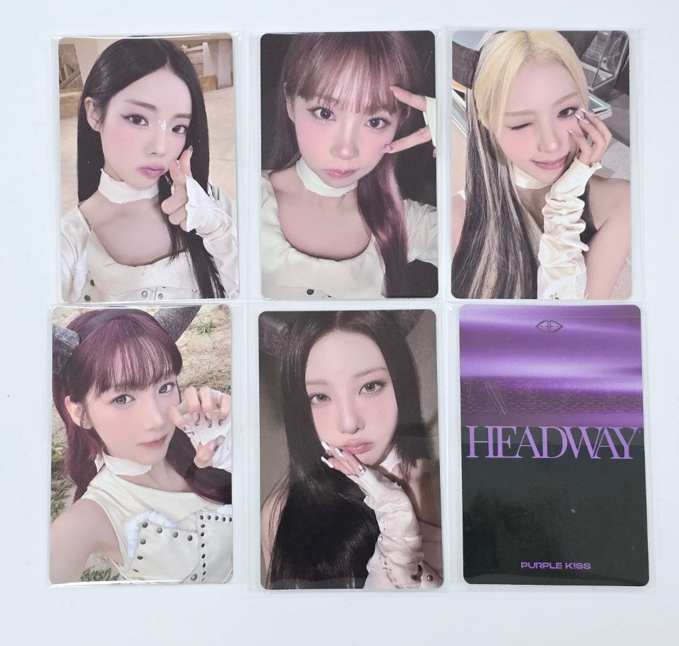 PURPLE KISS "HEADWAY" - Bizent Mall Pre-Order Benefit Photocard [Poca Ver.] [24.10.25]