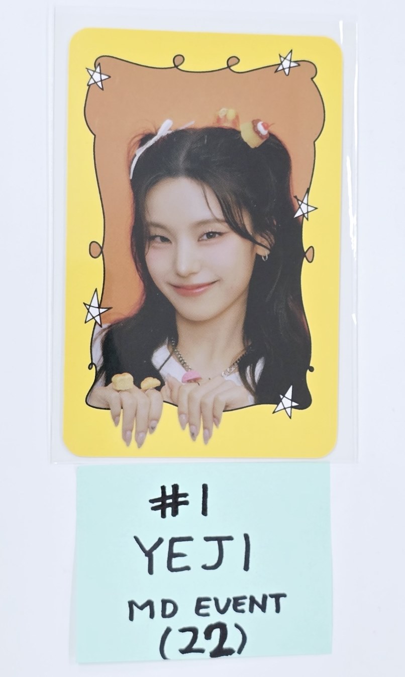 itzy イェジ アイドル運動会 2022 96枚限定 特典トレカ KakaoTalk_20251001_212906212_2