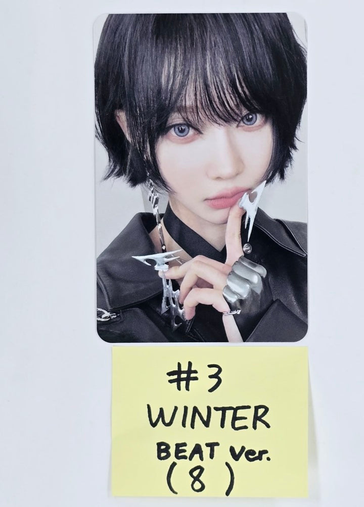 Aespa "Whiplash" - Official Photocard [BEAT Ver.] [24.10.25]