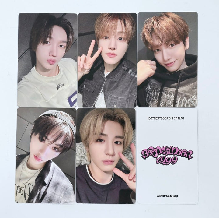 Boynextdoor "19.99" - Weverse Shop (Youtube Event) Photocard [Clink Ver.] [24.10.25]