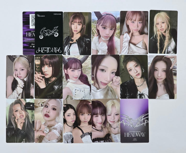 PURPLE KISS "HEADWAY" - Official Photocard [Poca Ver.] [24.10.25]