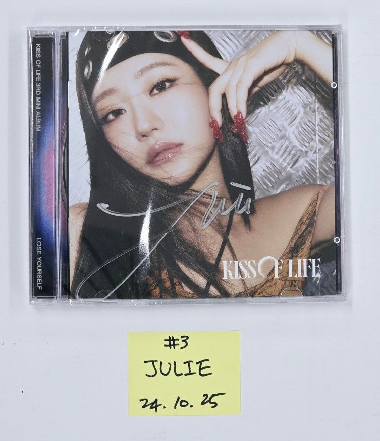 Kiss of Life "Lose Yourself" - Hand Autographed(Signed) Album [Jewel Ver.] [24.10.25]