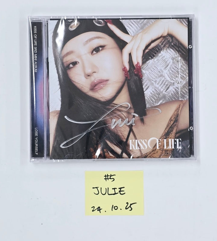 Kiss of Life "Lose Yourself" - Hand Autographed(Signed) Album [Jewel Ver.] [24.10.25]