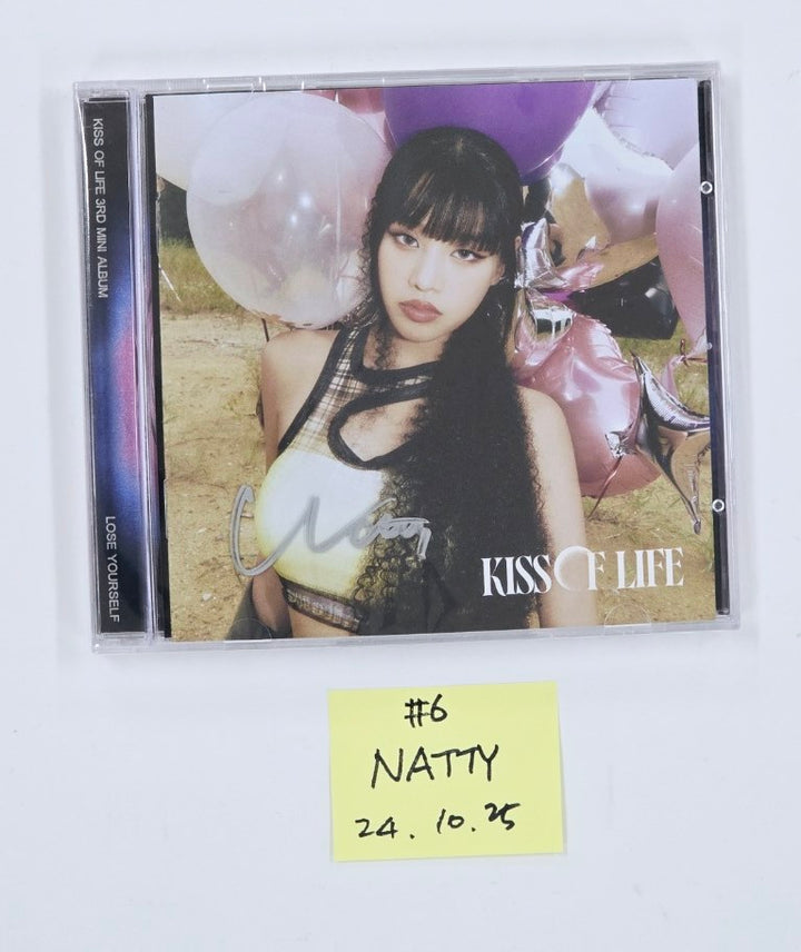 Kiss of Life "Lose Yourself" - Hand Autographed(Signed) Album [Jewel Ver.] [24.10.25]