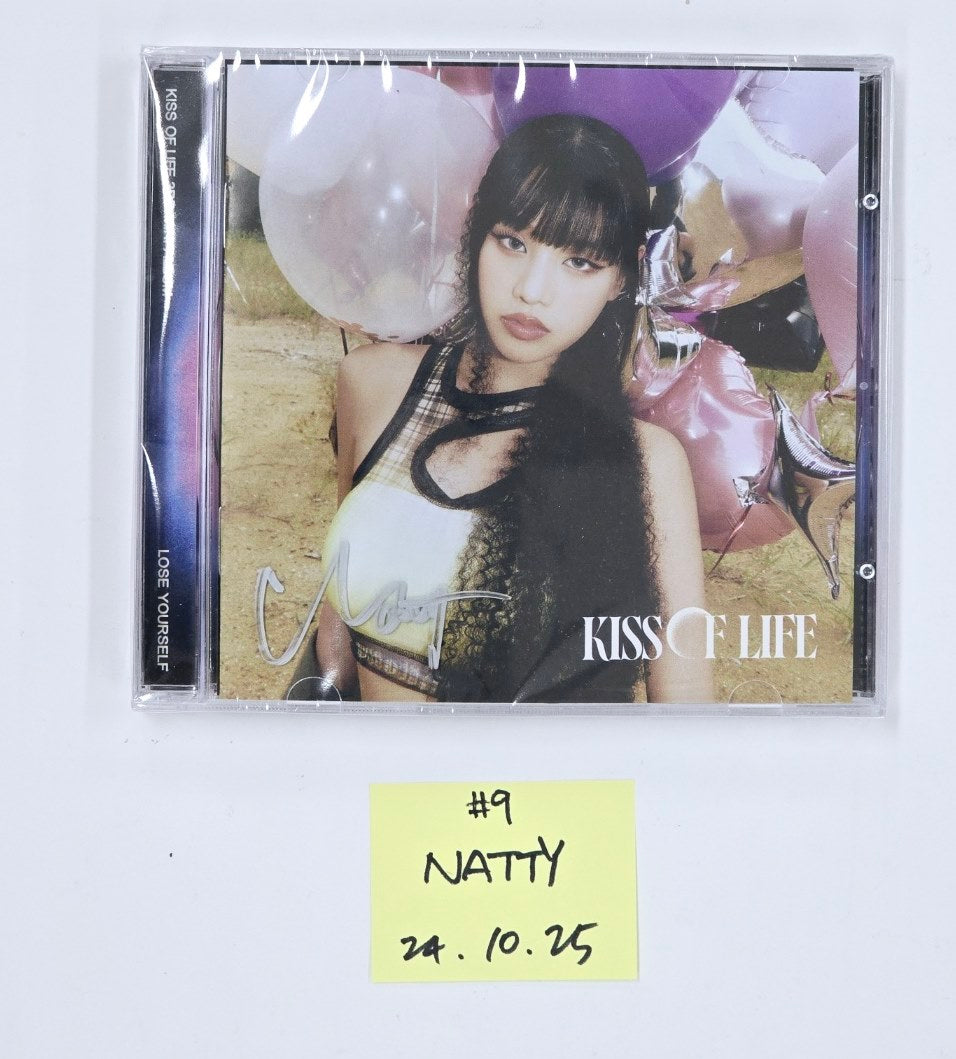 Kiss of Life "Lose Yourself" - Hand Autographed(Signed) Album [Jewel Ver.] [24.10.25]