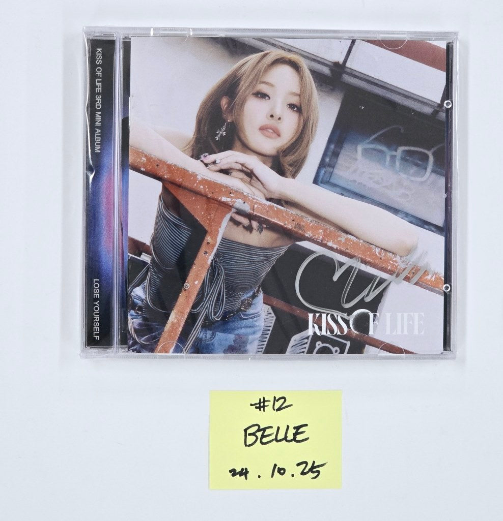 Kiss of Life "Lose Yourself" - Hand Autographed(Signed) Album [Jewel Ver.] [24.10.25]