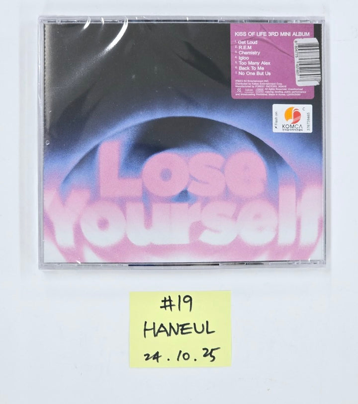 Kiss of Life "Lose Yourself" - Hand Autographed(Signed) Album [Jewel Ver.] [24.10.25]