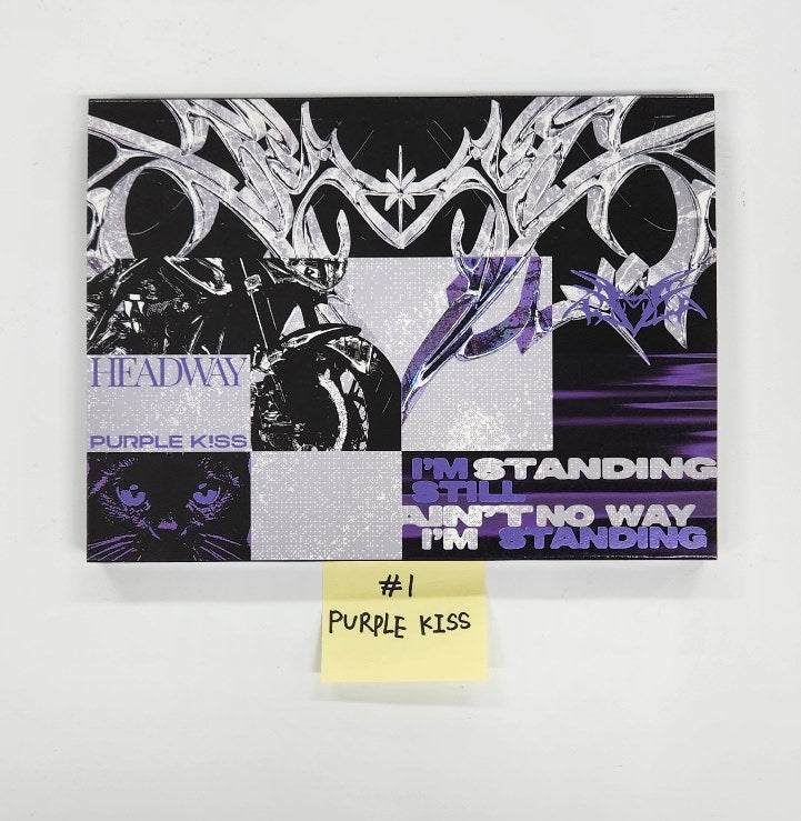 TripleS "Performante", Billlie "Of All Have Lost", PURPLE KISS "HEADWAY" - Hand Autographed(Signed) Promo Album [24.10.28] (Restocked 10/29)