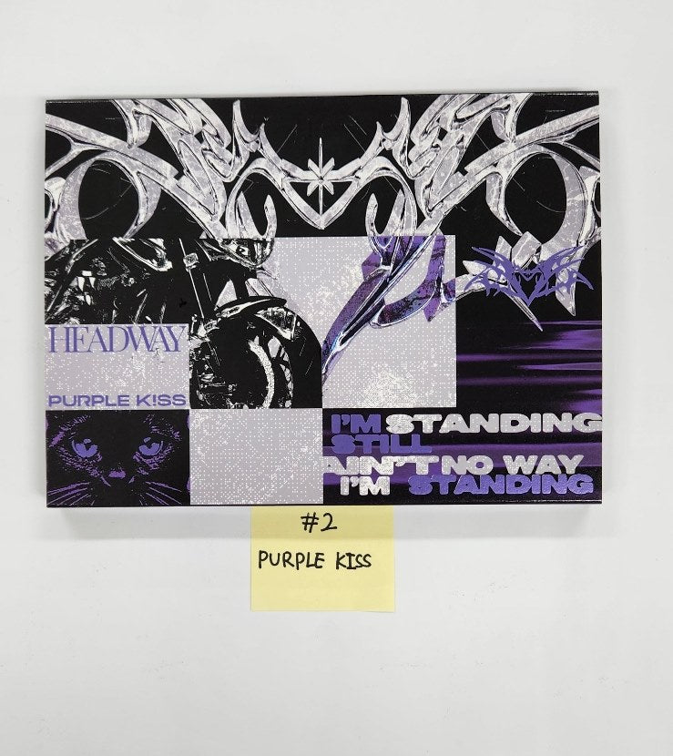 TripleS "Performante", Billlie "Of All Have Lost", PURPLE KISS "HEADWAY" - Hand Autographed(Signed) Promo Album [24.10.28] (Restocked 10/29)