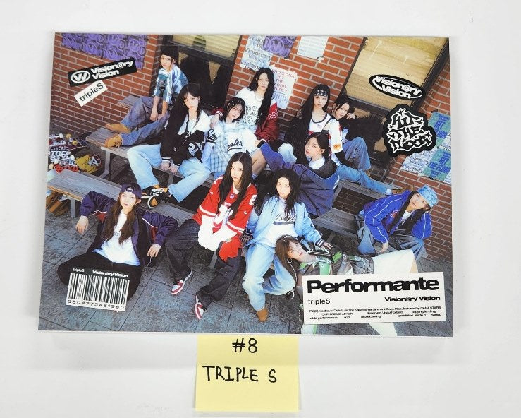 TripleS "Performante", Billlie "Of All Have Lost", PURPLE KISS "HEADWAY" - Hand Autographed(Signed) Promo Album [24.10.28] (Restocked 10/29)