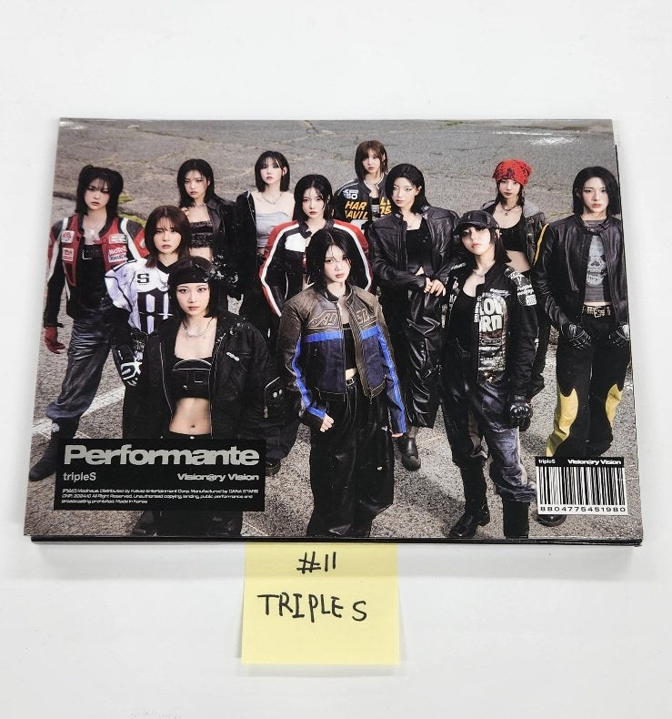 TripleS "Performante", Billlie "Of All Have Lost", PURPLE KISS "HEADWAY" - Hand Autographed(Signed) Promo Album [24.10.28] (Restocked 10/29)