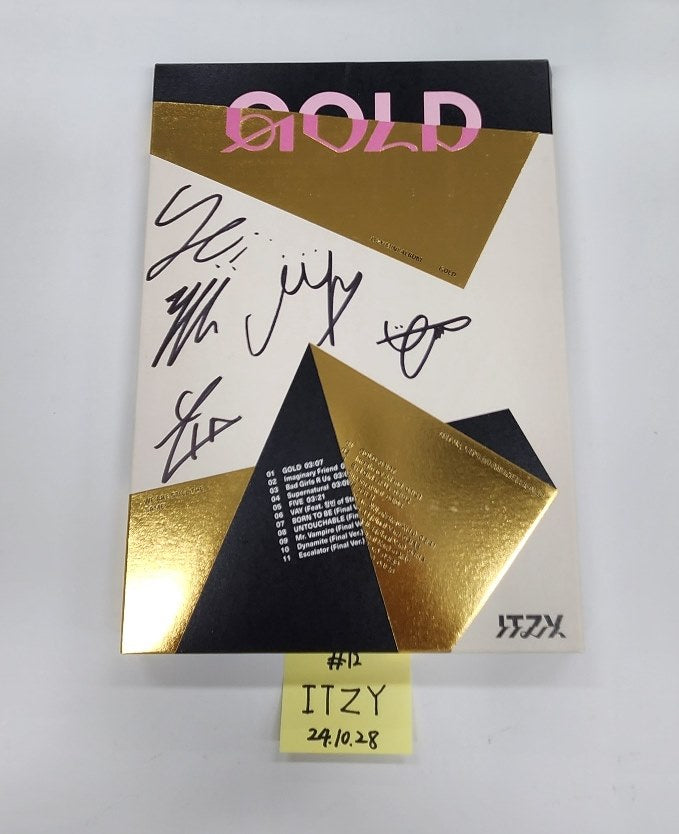 Aespa "Whiplash", ILLIT "I’LL LIKE YOU", ITZY "GOLD", ENHYPEN "ANSWER", SAY MY NAME "SAY MY NAME", Yena "네모네모" - Hand Autographed(Signed) Album [24.10.28]