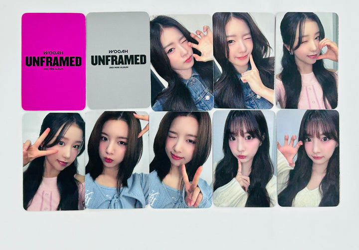 Wooah "Unframed" - Music Plant Fansign Event Photocard Round 2 [StayG Ver.] [24.10.28]