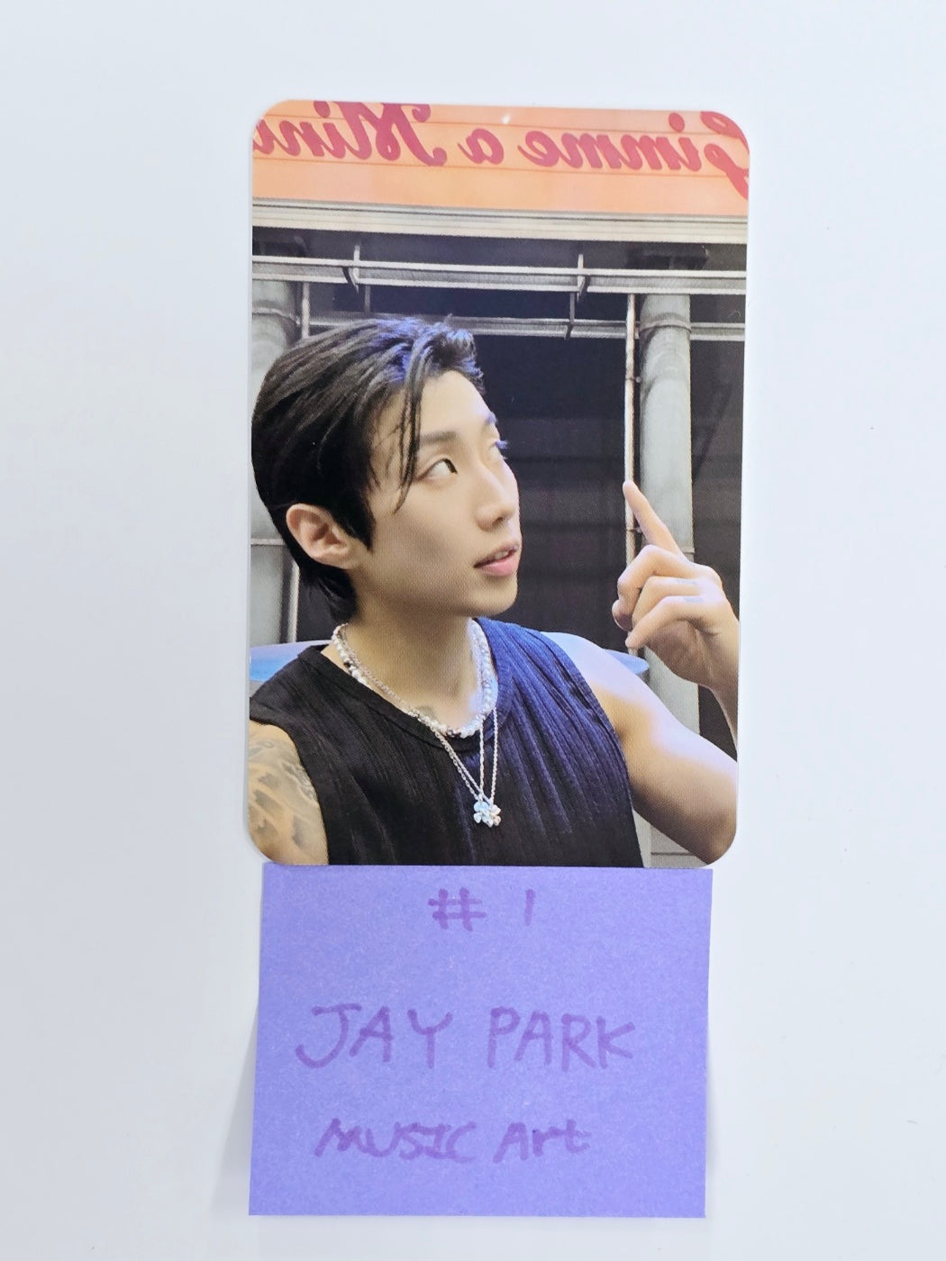 JAY PARK "THE ONE YOU WANTED" - Music Art Fansign Event Photocard [24.10.28]