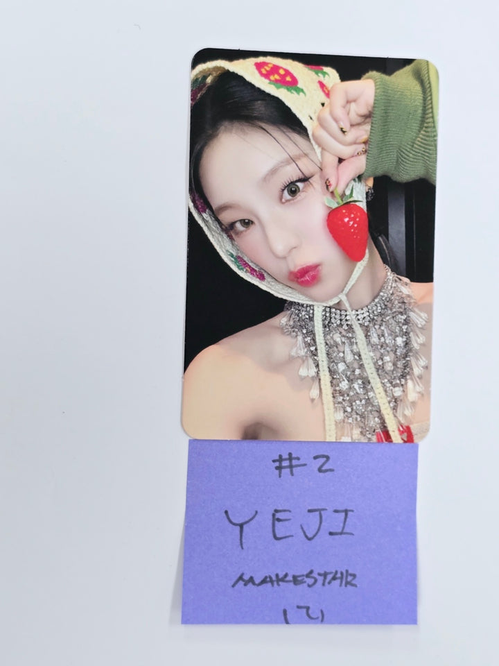 ITZY "Gold" - Makestar Fansign Event Photocard Round 2 [24.10.28]