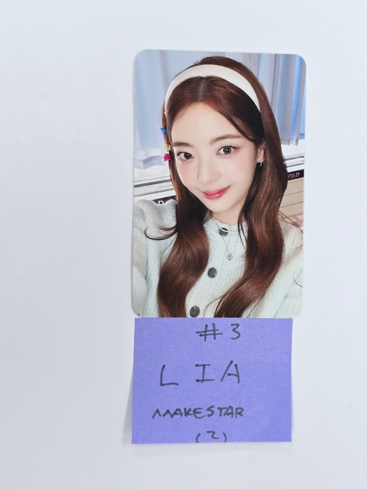 ITZY "Gold" - Makestar Fansign Event Photocard Round 2 [24.10.28]