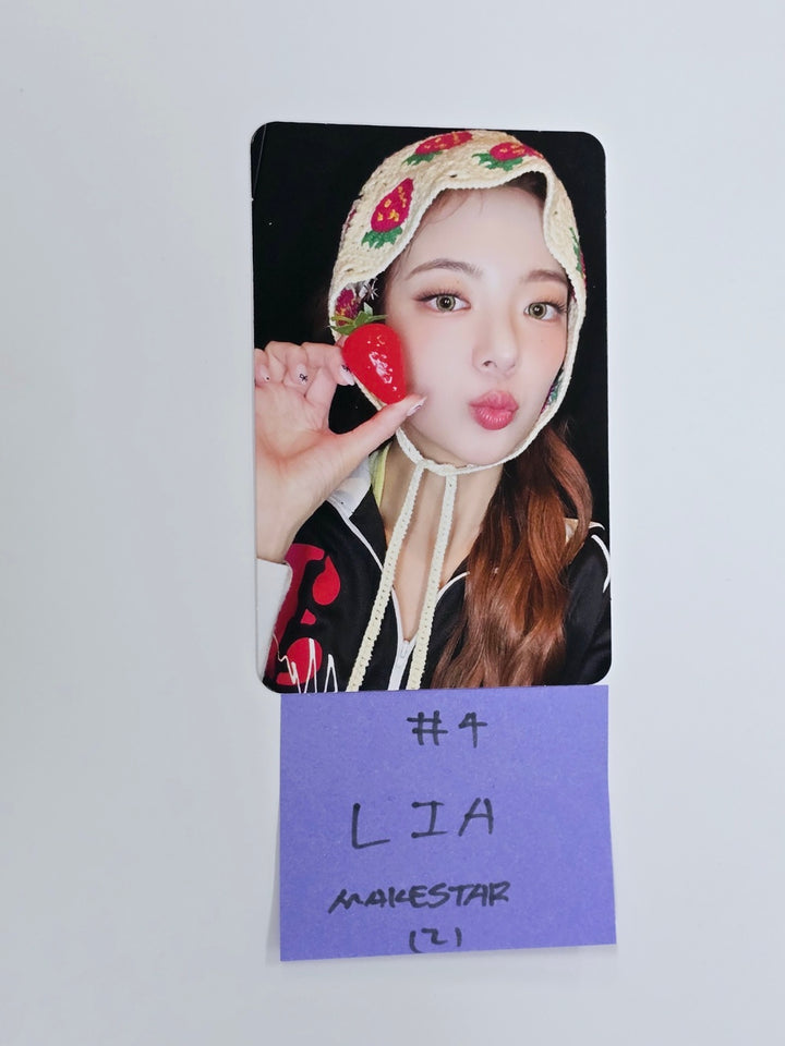 ITZY "Gold" - Makestar Fansign Event Photocard Round 2 [24.10.28]