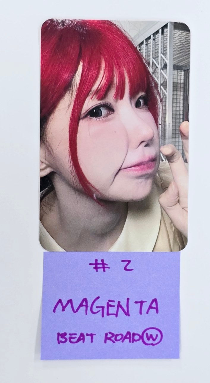 QWER "Algorithm's Blossom" - Beat Road Fansign Event Winner Photocard [24.10.28]