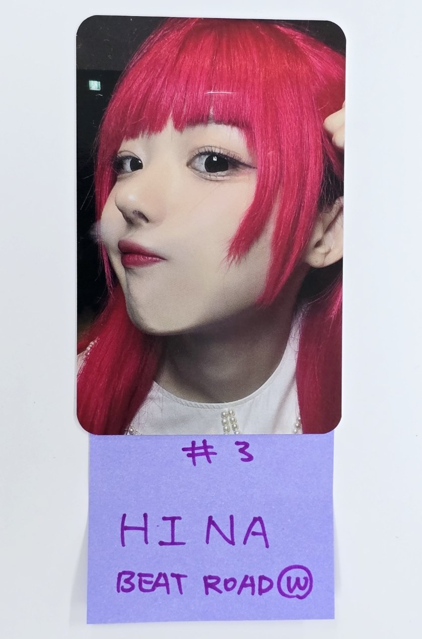 QWER "Algorithm's Blossom" - Beat Road Fansign Event Winner Photocard [24.10.28]