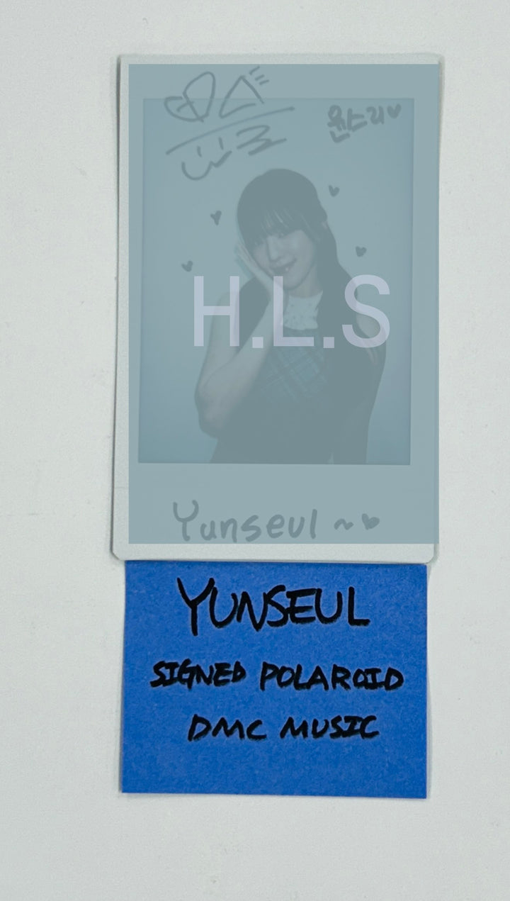 Yun Seul (Of BEWAVE) "Be your Wave" - Hand Autographed(Signed) Polaroid [24.10.28]