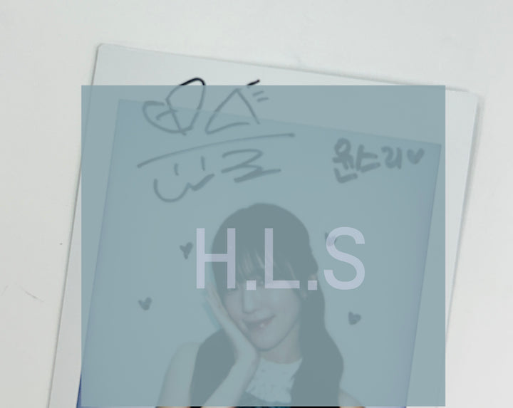 Yun Seul (Of BEWAVE) "Be your Wave" - Hand Autographed(Signed) Polaroid [24.10.28]